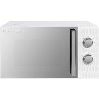 RUSSELL HOBBS Honeycomb RHMM715 Solo Microwave - White, White