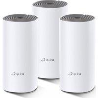 TP-LINK Deco E4 Whole Home WiFi System - Triple Pack, White
