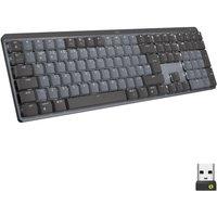 LOGITECH MX Wireless Mechanical Keyboard - Graphite, Black,Silver/Grey