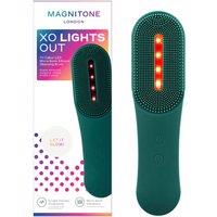 MAGNITONE XO Lights Out LED Tri Colour Face Cleansing Brush, Green