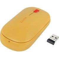 LEITZ Cosy SureTrack Dual Wireless Optical Mouse - Warm Yellow, Yellow