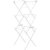 RUSSELL HOBBS LA083357PINKEU7 Clothes Airer - Pink & Grey