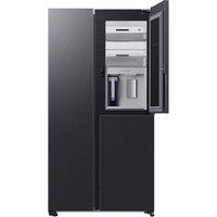 SAMSUNG Series 9 Beverage Center RH69B8931B1/EU American-Style Fridge Freezer - Black Stainless, Black