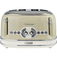 ARIETE Vintage 156 4-Slice Toaster - Beige