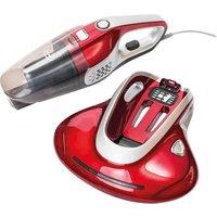 EWBANK UV400 Multipurpose Handheld UV Light Sanitiser & Vacuum Cleaner - Red, Red
