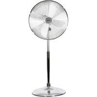 IGENIX DF1660 Pedestal Fan - Chrome, Silver/Grey