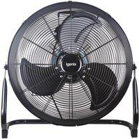 IGENIX DF1800BL Portable 18" Floor Fan - Black, Black