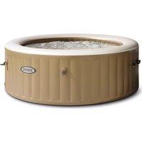 INTEX Pure Spa Bubble Massage Inflatable Hot Tub - 8 people, Khaki