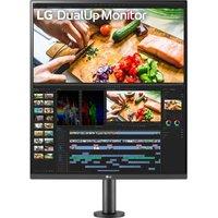 LG DualUp 28MQ780-B.AEK Quad HD 27.6" Nano IPS LCD Monitor - Black, Black