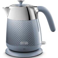 DELONGHI Luminosa KBL3001GY Jug Kettle - Grey & Blue, Blue