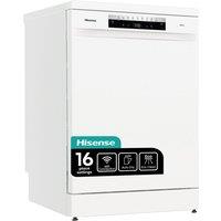 HISENSE HS673C60WUK Full Size WiFi-enabled Dishwasher - White, White