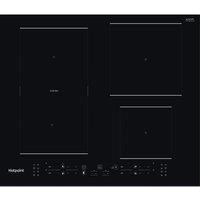 HOTPOINT TB 7960C BF 59 cm Electric Induction Hob - Black, Black