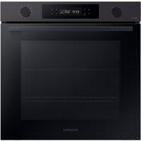 SAMSUNG Bespoke Series 4 NV7B41307AK/U4 Electric Pyrolytic Smart Oven - Black Glass, Black