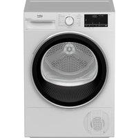 BEKO Pro B3T4811DW 8 kg Condenser Tumble Dryer - White, White