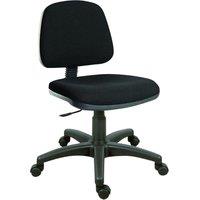 TEKNIK Ergo Blaster Home Fabric Operator Chair - Black