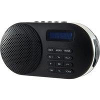 GROOV-E Milan GV-DR05 Portable DAB/FM Bluetooth Radio - Black, Black