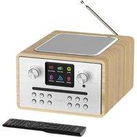 MAJORITY Homerton 2 DAB? Smart Bluetooth Radio - Oak, Brown