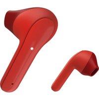 HAMA Essential Line Freedom Light Wireless Bluetooth Earbuds - Red, Red