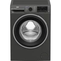 BEKO IronFast RecycledTub B3W5841IG Bluetooth 8 kg 1400 Spin Washing Machine - Graphite, Silver/Grey