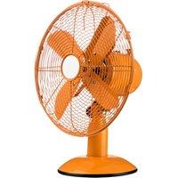 INTERIORS by Premier Portable 12 Desk Fan - Orange, Orange