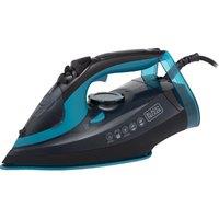 BLACK DECKER Linen Care BXIR22001GB Steam Iron - Black & Blue