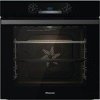 HISENSE AirFry BI64211PB Electric Pyrolytic Oven - Black, Black