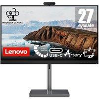 LENOVO L27m-30 27 Full HD IPS LED Monitor with LC50 Webcam - Black, Black