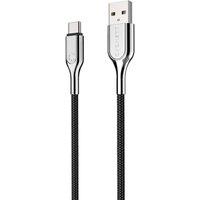 Cygnett Armoured CY2681PCUSA USB Type-C Cable - 1 m, Black,Silver/Grey