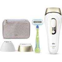 BRAUN Silk-expert Pro 5 PL5124 IPL Hair Removal System - White & Gold, Gold,White