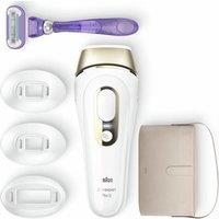 BRAUN Silk-expert Pro 5 PL5347 IPL Hair Removal System - White & Gold, White,Gold