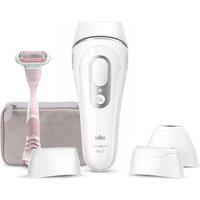 BRAUN Silk-expert Pro 3 PL3233 IPL Hair Removal System - White & Silver, Silver/Grey,White