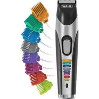 WAHL Colour Trim Stubble & Beard Trimmer Kit - Black & Silver, Silver/Grey,Black