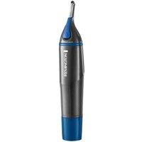 REMINGTON Nano NE3850 Wet & Dry Nose & Ear Trimmer - Grey & Blue, Blue,Silver/Grey