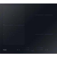 HAIER HAFRSJ64MC 59 cm Electric Induction Hob - Black, Black