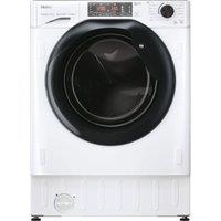 HAIER HWQ90B416FWB Integrated 9 kg 1600 Spin Washing Machine, White