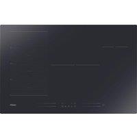 HAIER HAMTSJ86MC/1 80 cm Electric Induction Hob - Black, Black