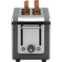DUALIT Architect 26526 2-Slice Toaster - Grey & Stainless Steel, Stainless Steel
