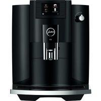 JURA E6 Bean to Cup Coffee Machine - Black, Black