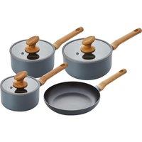 SWAN Nordic 4-piece Non-stick Pan Set - Grey