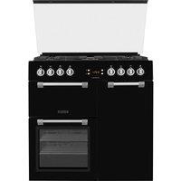LEISURE CC90F531K 90 cm Dual Fuel Range Cooker - Black, Black