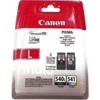 CANON PG-540L & CL-541 Black & Tri-colour Ink Cartridges - Twin Pack, Black & Tri-colour