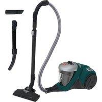 HOOVER H-POWER 300 Home HP310HM Cylinder Bagless Vacuum Cleaner - Green & Silver, Silver/Grey,Green