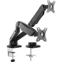 TTAP TTD-101M2-GAS Dual Arm Tilt & Swivel 17-32" Monitor Desk Mount