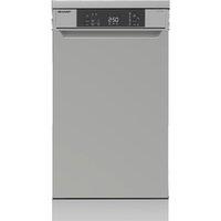 SHARP QW-NS1CF49ES-EN Slimline Dishwasher - Silver, Silver/Grey