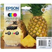 EPSON 604 XL Pineapple Cyan, Magenta, Yellow & Black Ink Cartridges - Multipack, Black,Yellow,Cy