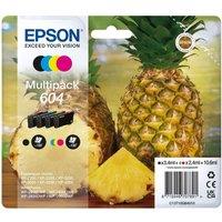 EPSON 604 Pineapple Cyan, Magenta, Yellow & Black Ink Cartridges - Multipack, Black,Yellow,Cyan,Magenta