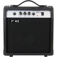 3RD AVENUE 15 W Combo Bass Guitar Practice Amplifier - Black