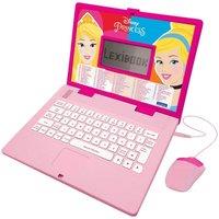 LEXIBOOK Bilingual French & English Educational Laptop - Disney Princess
