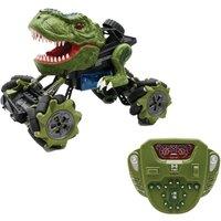 LEXIBOOK Crosslander Tirex RC57 All-Terrain RC Car - Green & Black, Green,Black