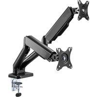 PROPERAV PB148 Hydraulic Dual Arm Full Motion 17-32" Monitor Desk Mount